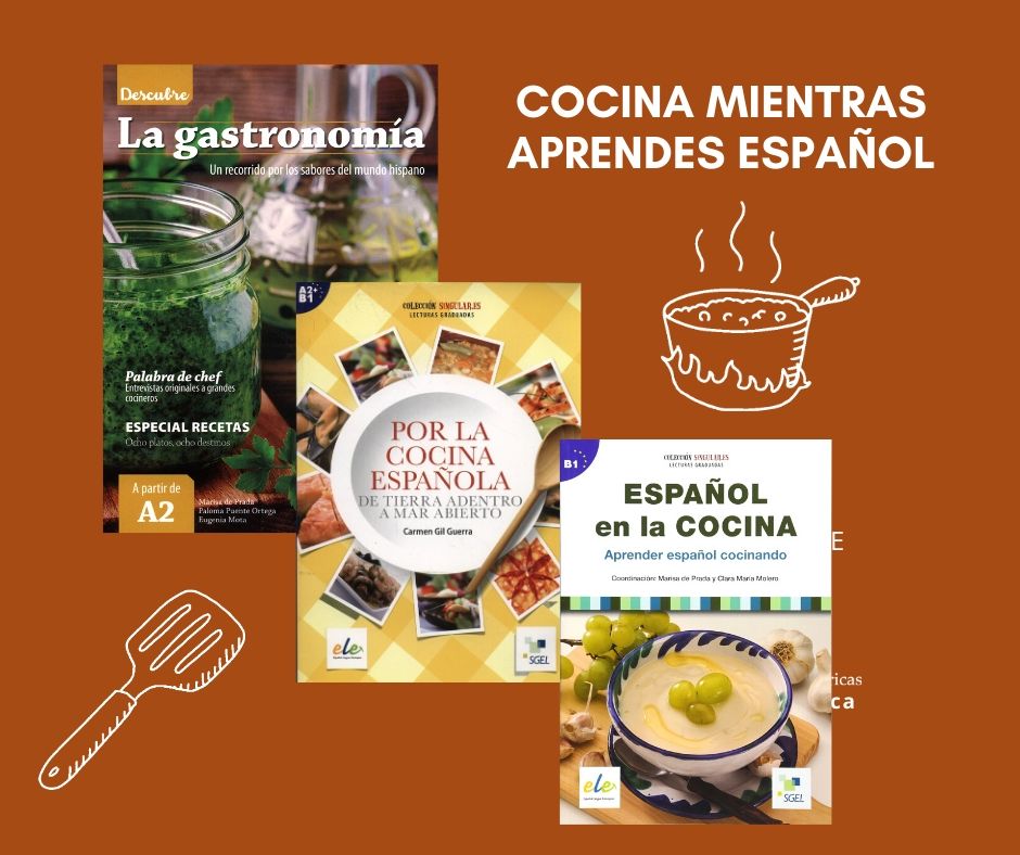 Cocina mientras aprendes español